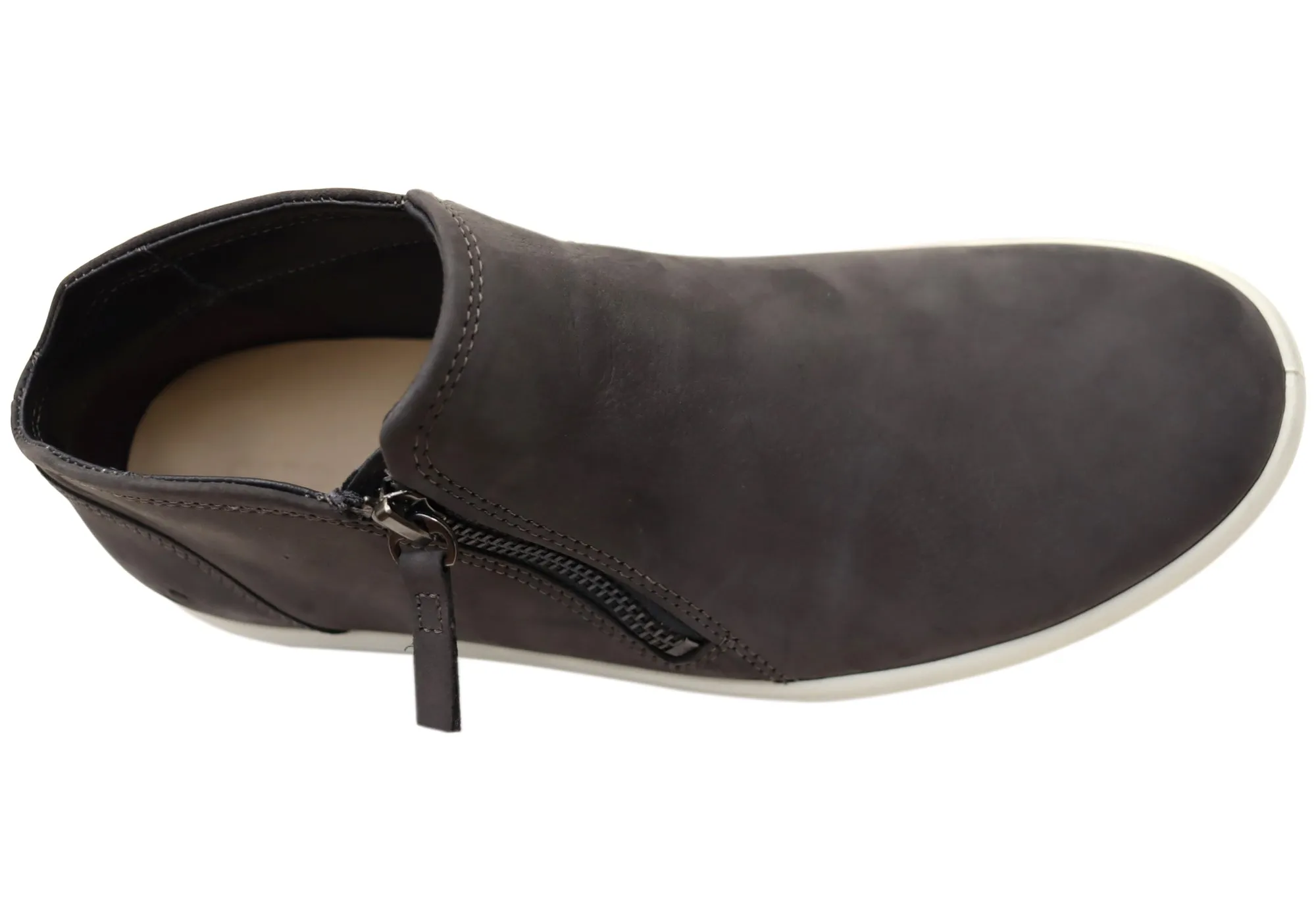 ECCO Damen Soft 7 Bequeme Nubuk-Leder Knöchelstiefel ECCO Schuhe