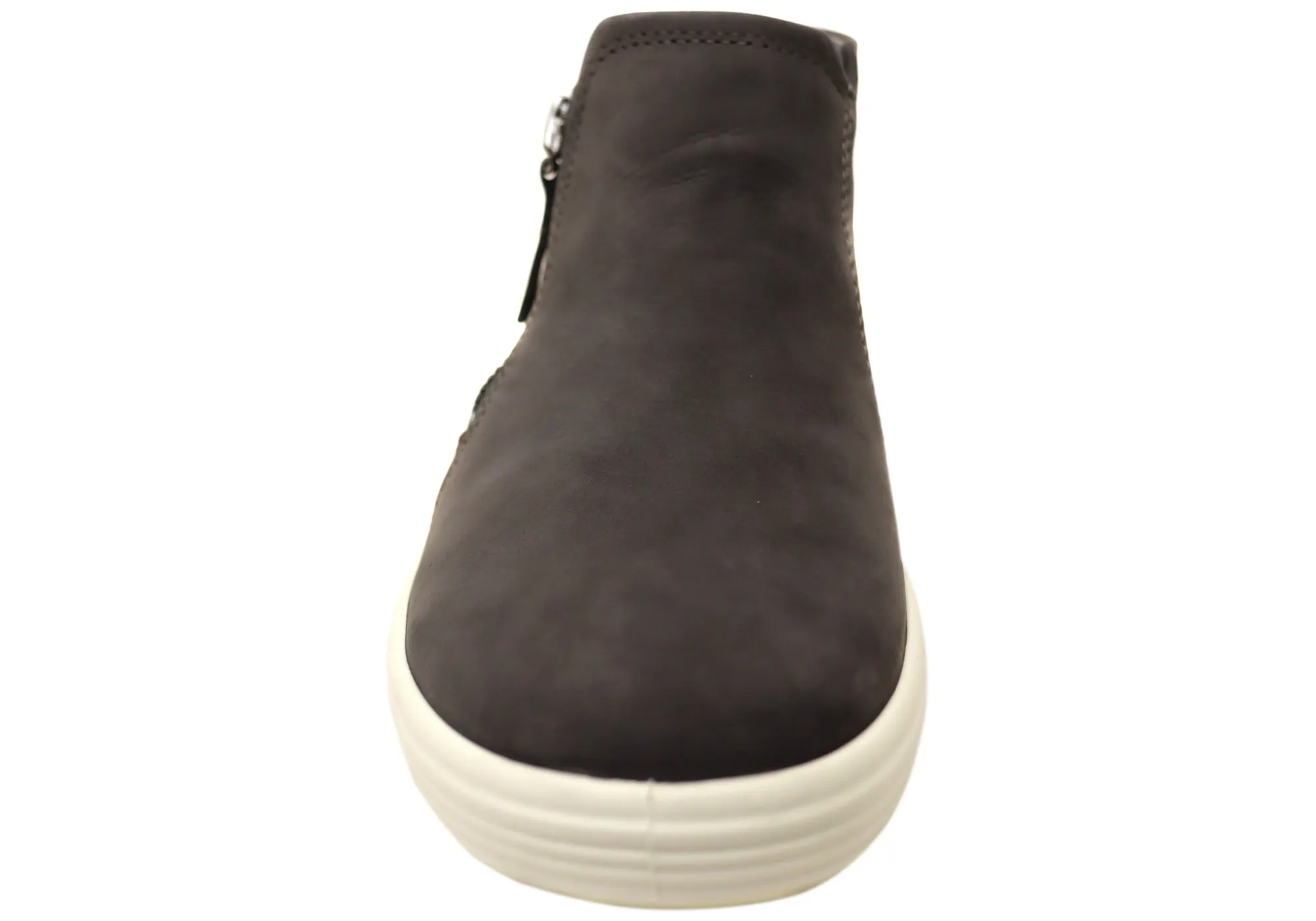ECCO Damen Soft 7 Bequeme Nubuk-Leder Knöchelstiefel ECCO Schuhe