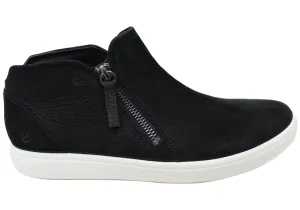 ECCO Damen Soft 7 Bequeme Nubuk-Leder Knöchelstiefel ECCO Schuhe