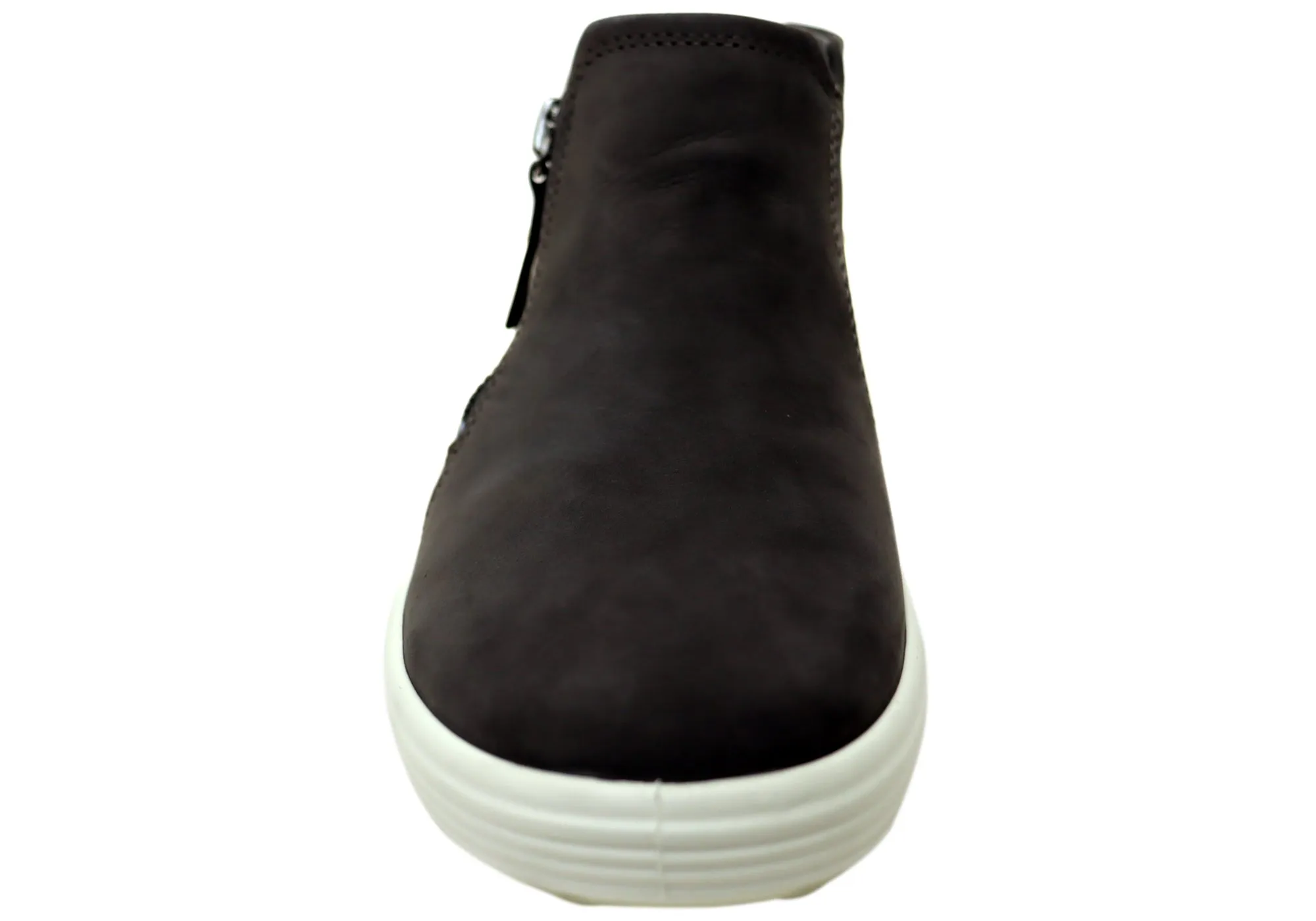 ECCO Damen Soft 7 Bequeme Nubuk-Leder Knöchelstiefel ECCO Schuhe