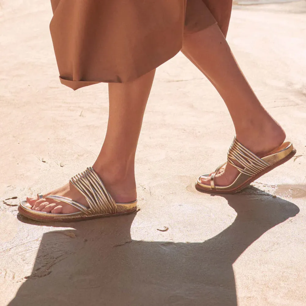EOS Carmella Soft Gold - LETZTES PAAR Größe 36 Schuhe_Eos