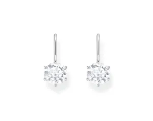Essentials Sterling Silber Weiß Zirkonia Ohrringe H2287-051-14 Thomas Sabo Ohrringe