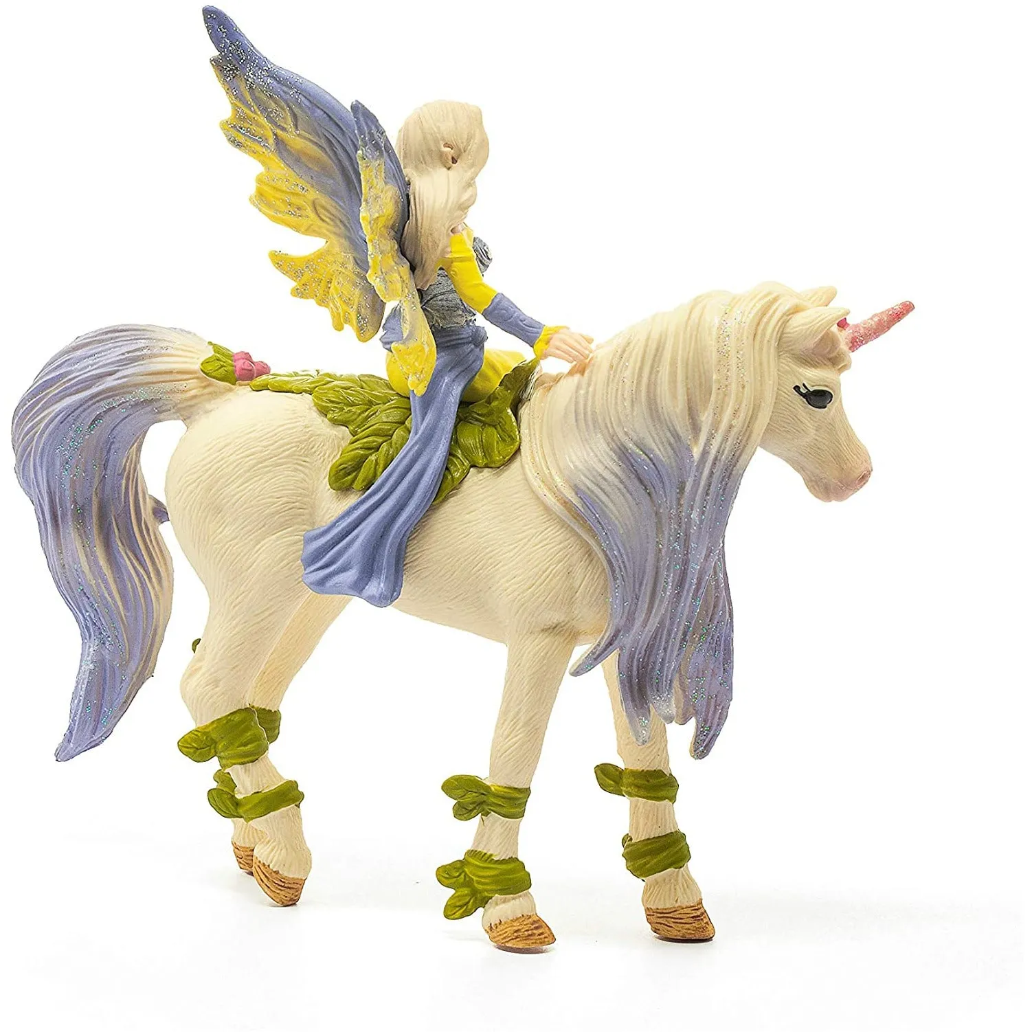 Fee Sera mit Blüten-Einhorn
