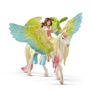 Feen-Surah mit glitzerndem Pegasus