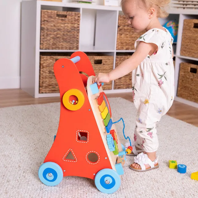 Fat Brain - Deluxe Baby Walker für aktive Babys