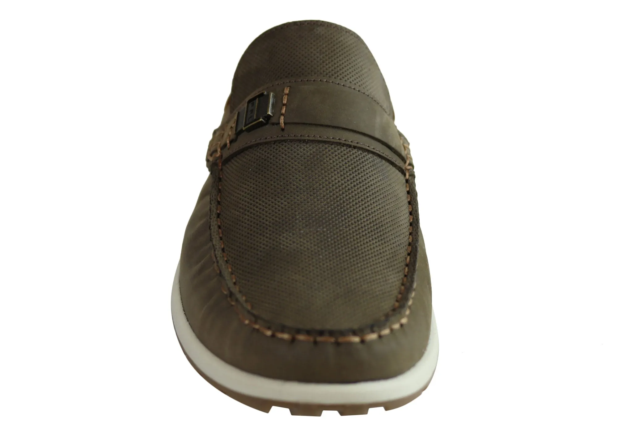 Ferricelli Connor Herren Leder Freizeit-Loafer Schuhe Hergestellt in Brasilien Ferricelli Schuhe