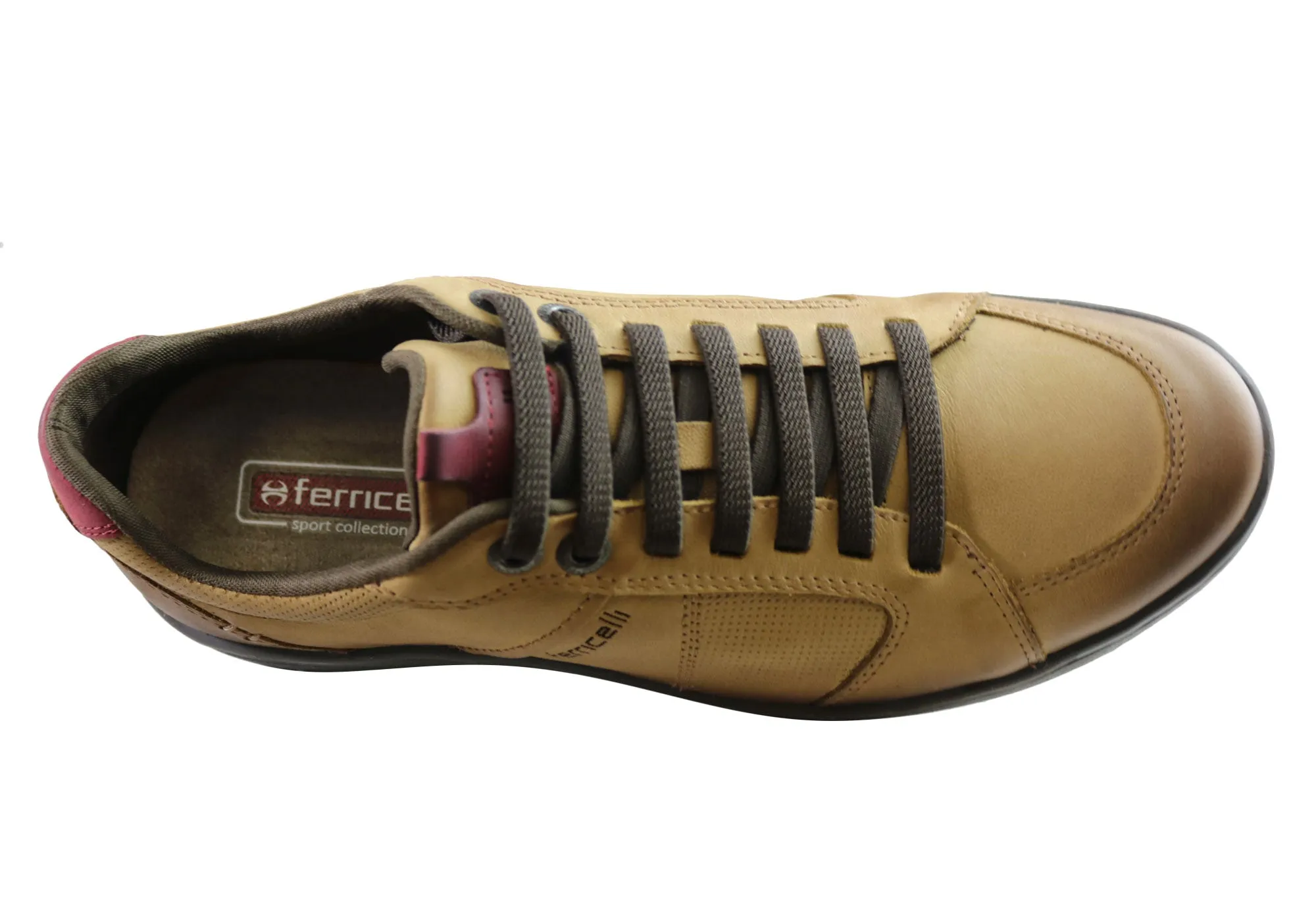 Ferricelli Kenneth Herren Bequem Slip-On Freizeitschuhe Hergestellt in Brasilien Ferricelli Schuhe