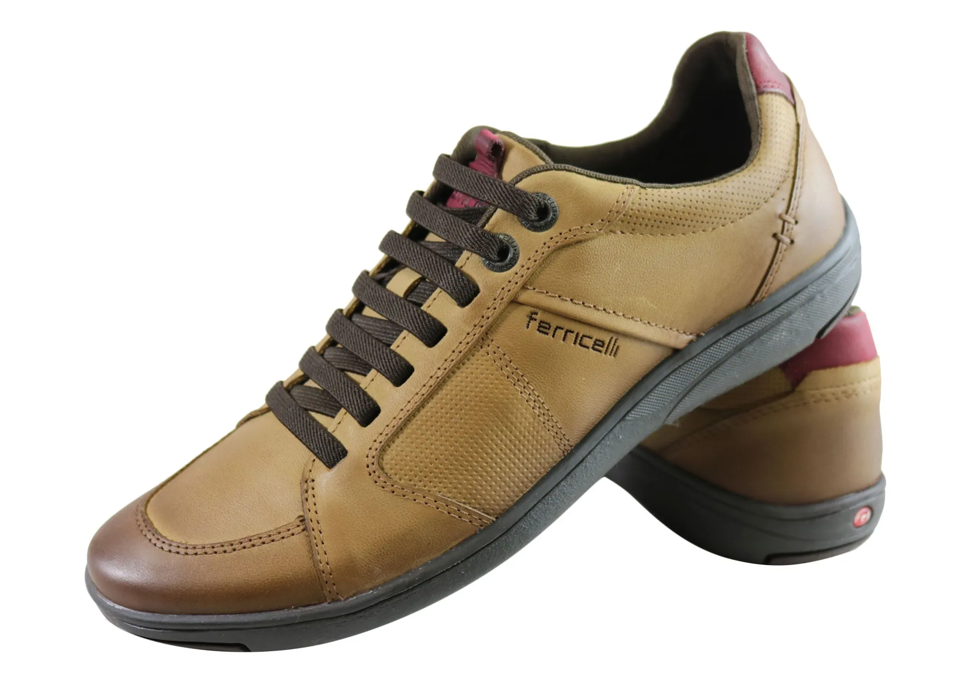 Ferricelli Kenneth Herren Bequem Slip-On Freizeitschuhe Hergestellt in Brasilien Ferricelli Schuhe