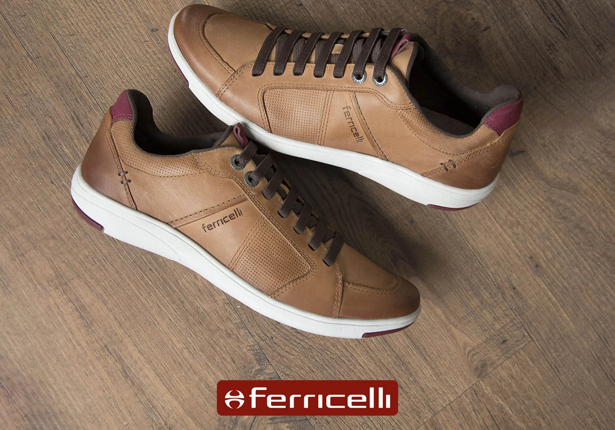 Ferricelli Kenneth Herren Bequem Slip-On Freizeitschuhe Hergestellt in Brasilien Ferricelli Schuhe