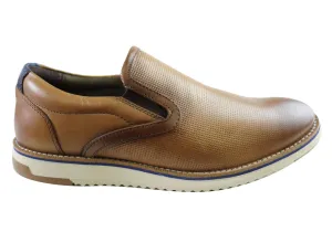 Ferricelli Lawrence Herren Komfort Lederschlupfschuhe Hergestellt in Brasilien Ferricelli Schuhe