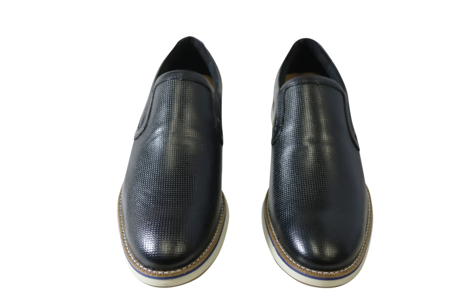 Ferricelli Lawrence Herren Komfort Lederschlupfschuhe Hergestellt in Brasilien Ferricelli Schuhe