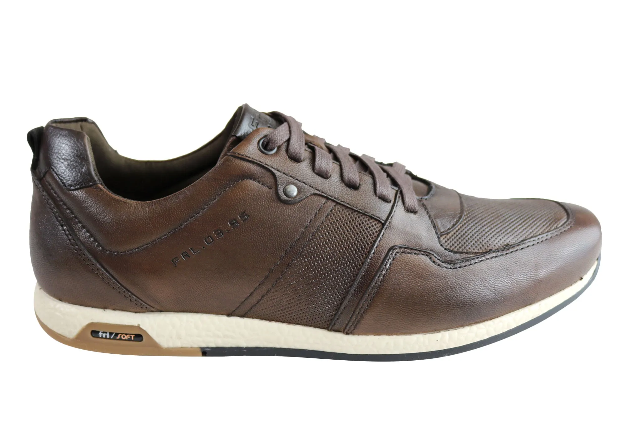 Ferricelli Oscar Herren Lederschnürschuhe Freizeitschuhe Hergestellt in Brasilien Ferricelli Schuhe