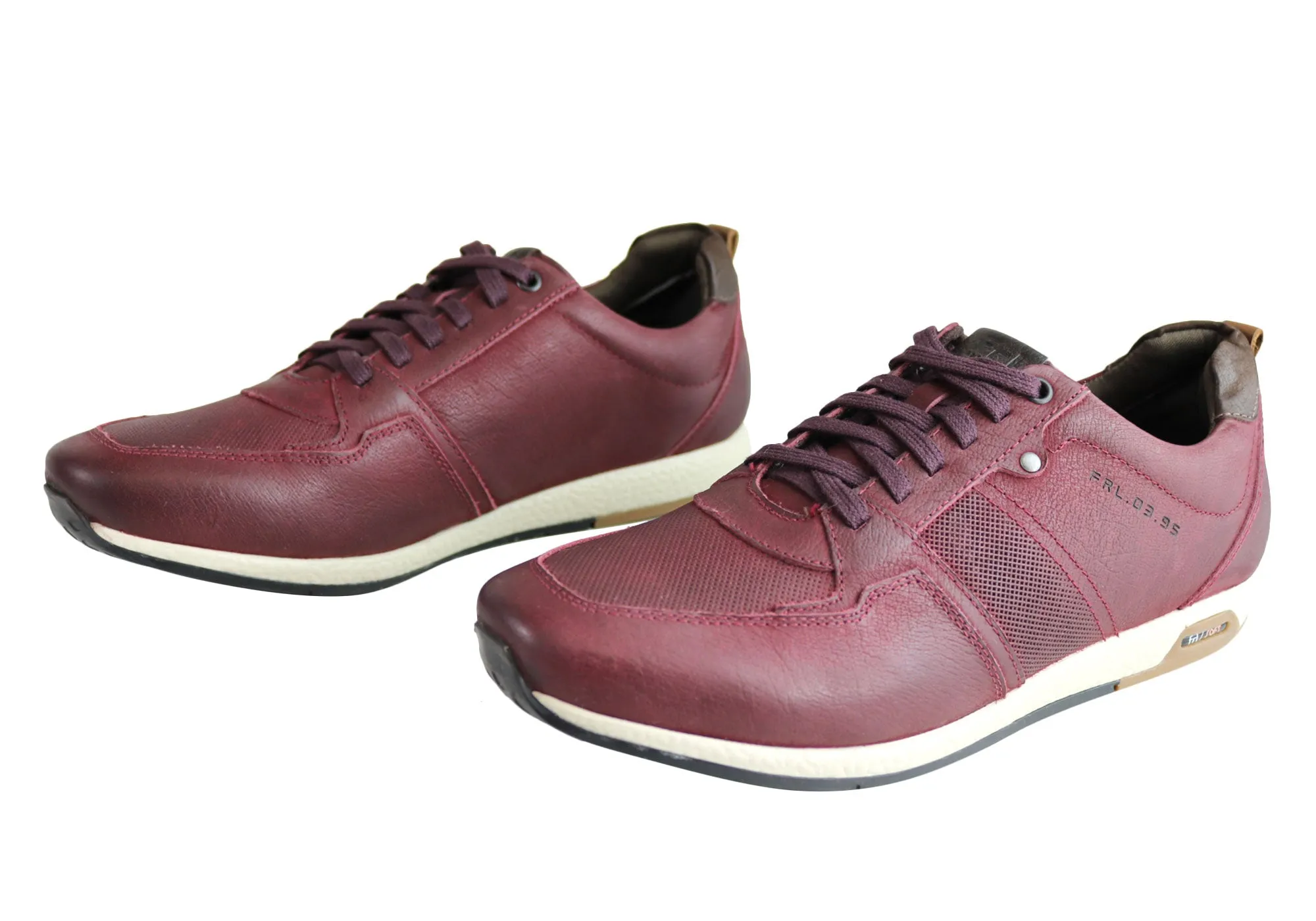 Ferricelli Oscar Herren Lederschnürschuhe Freizeitschuhe Hergestellt in Brasilien Ferricelli Schuhe