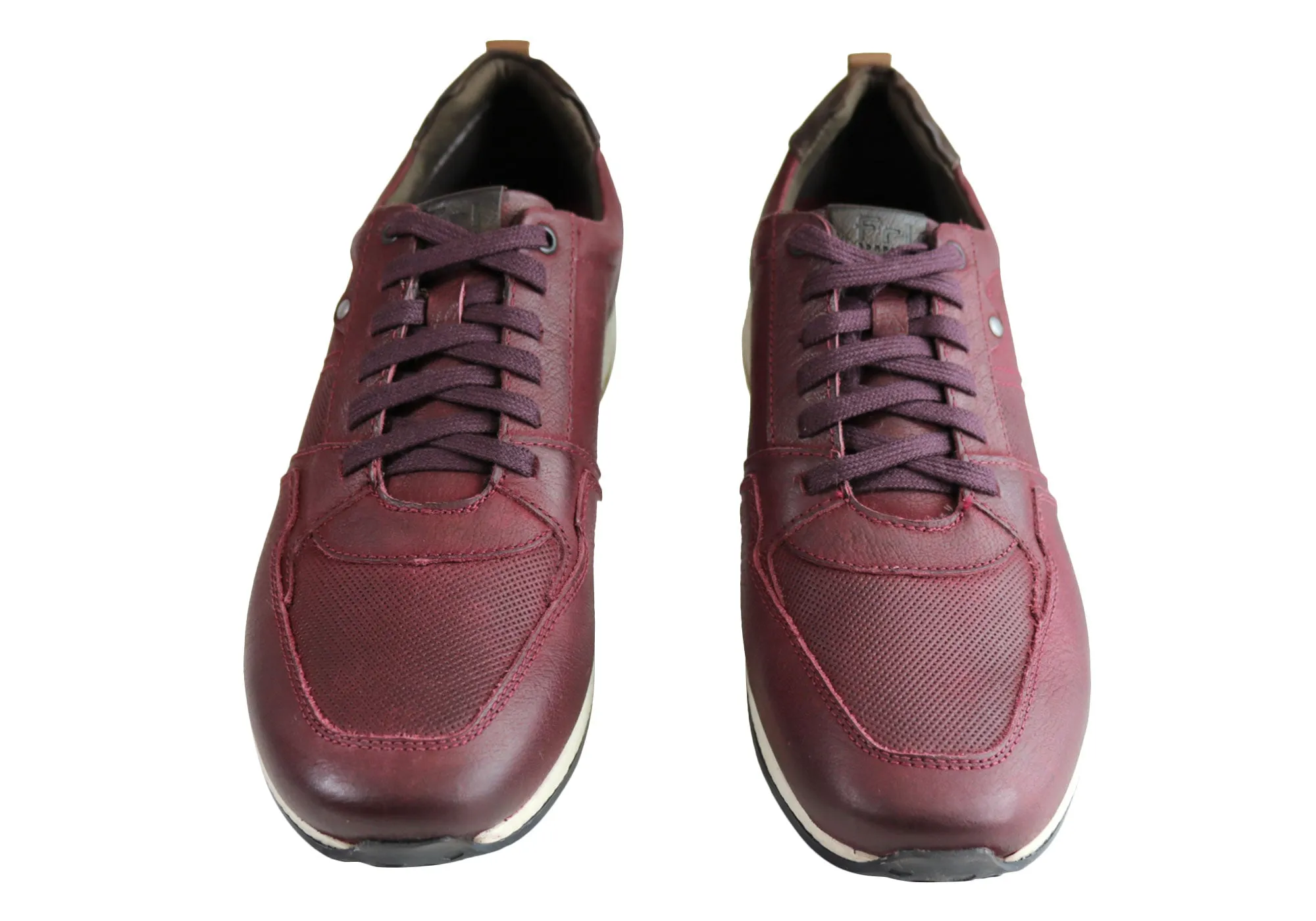 Ferricelli Oscar Herren Lederschnürschuhe Freizeitschuhe Hergestellt in Brasilien Ferricelli Schuhe