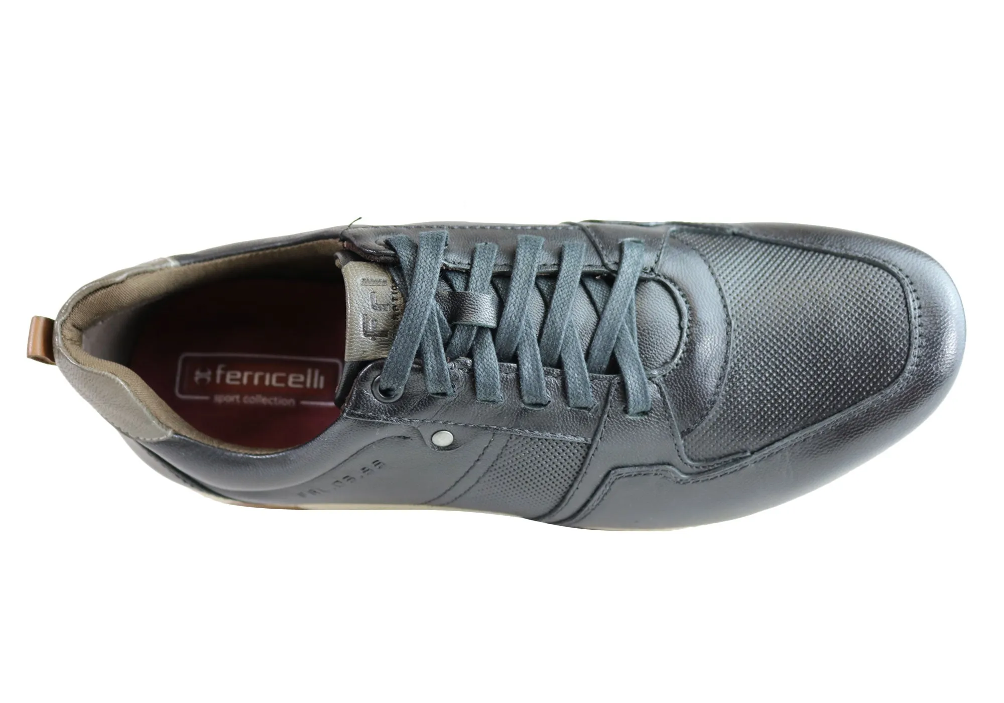 Ferricelli Oscar Herren Lederschnürschuhe Freizeitschuhe Hergestellt in Brasilien Ferricelli Schuhe