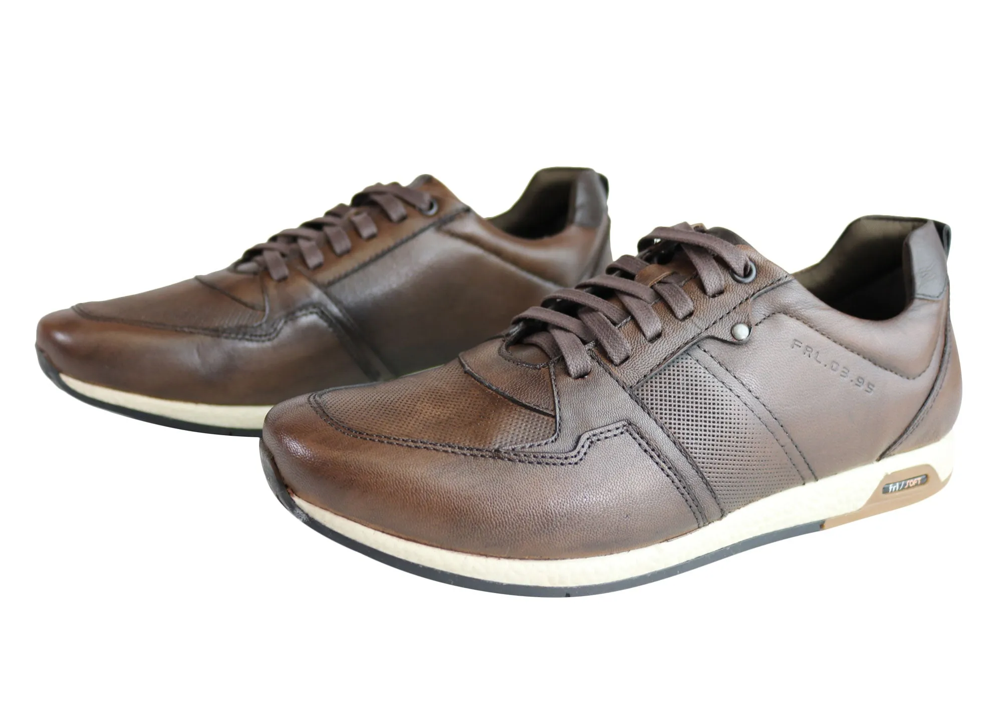 Ferricelli Oscar Herren Lederschnürschuhe Freizeitschuhe Hergestellt in Brasilien Ferricelli Schuhe