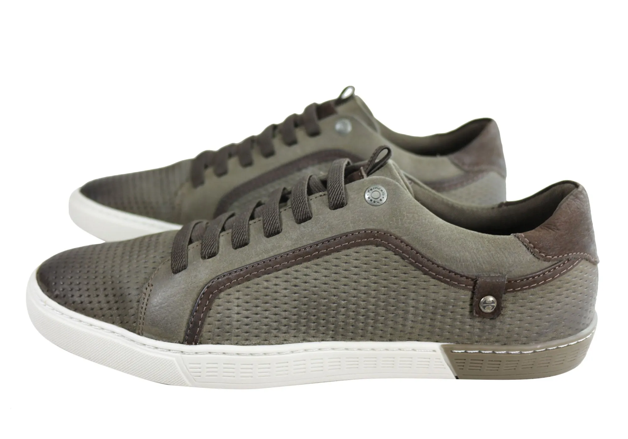 Ferricelli Randy Herren Leder Slip-On Freizeitschuhe Hergestellt in Brasilien Ferricelli Schuhe