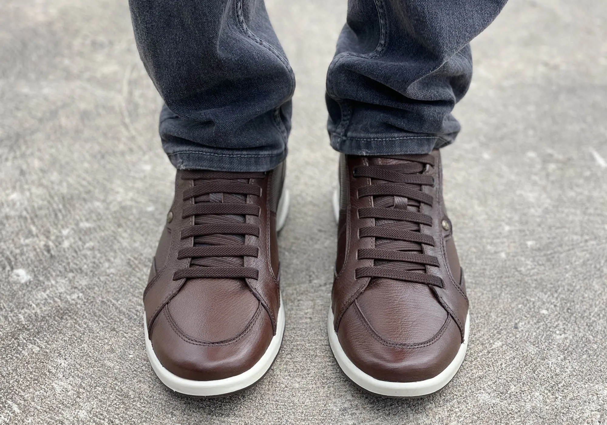 Ferricelli Scotty Herren Bequeme Schlupf-Schuhe für den Casual-Look, Hergestellt in Brasilien Ferricelli Schuhe