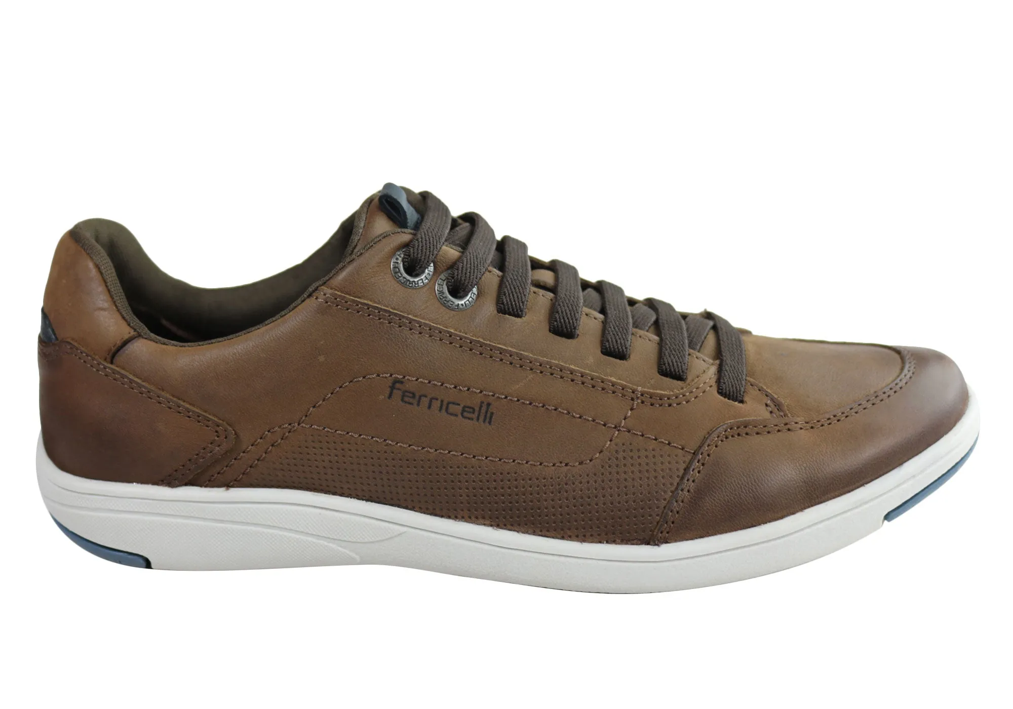 Ferricelli Willie Herren Leder Slip-On Freizeitschuhe Hergestellt in Brasilien Ferricelli Schuhe
