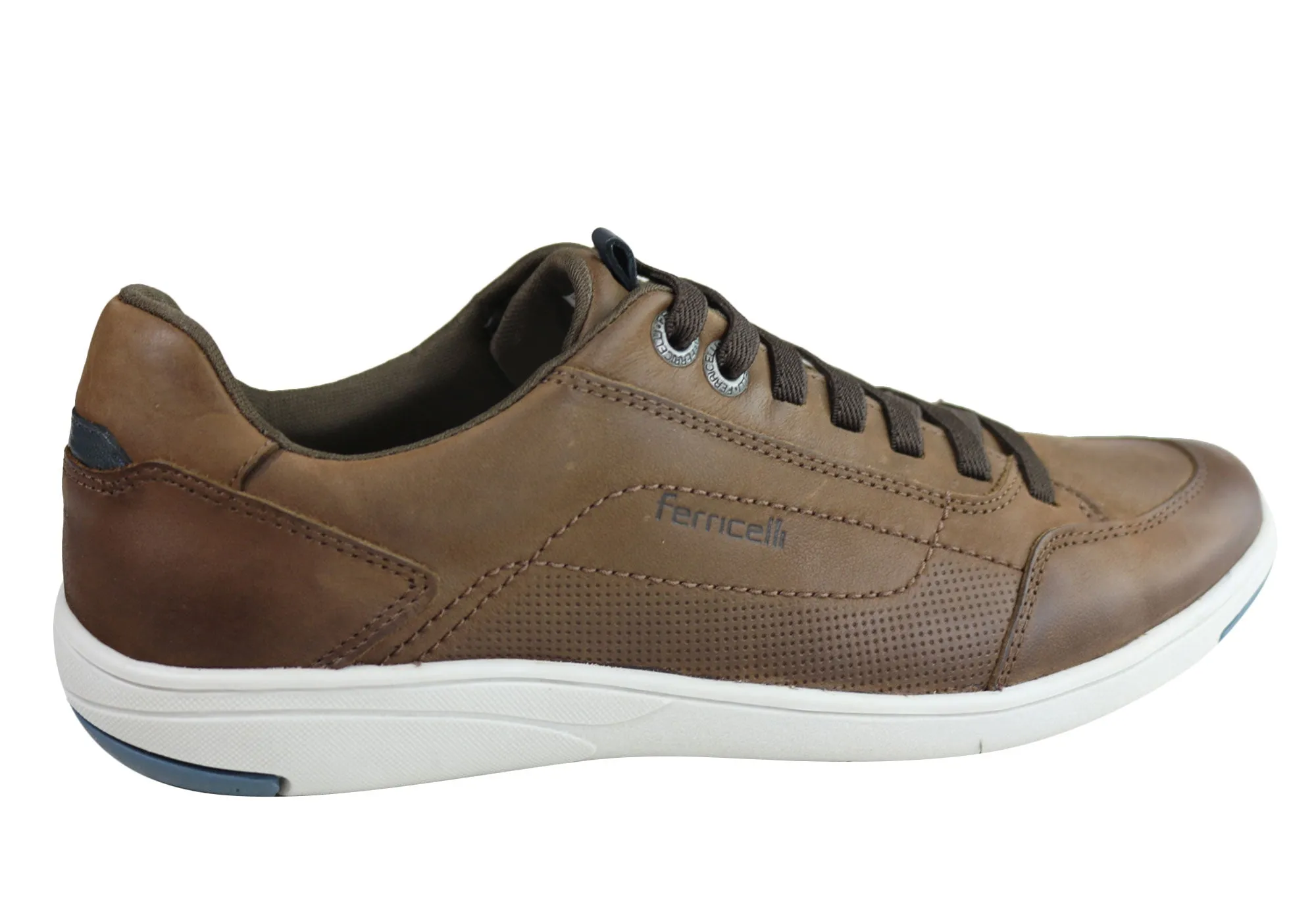 Ferricelli Willie Herren Leder Slip-On Freizeitschuhe Hergestellt in Brasilien Ferricelli Schuhe
