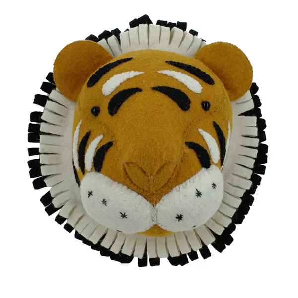 Fiona Walker Animal Head – Doppelkragen Tiger
