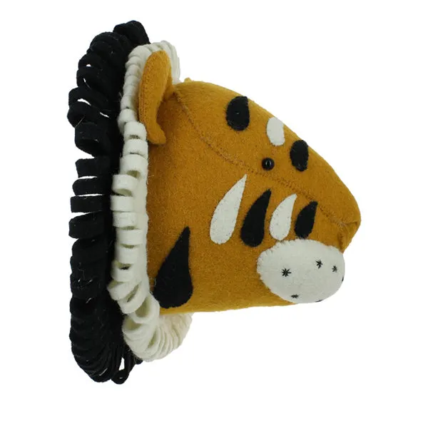Fiona Walker Animal Head – Doppelkragen Tiger