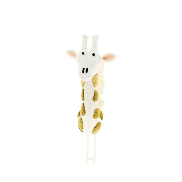 Fiona Walker Tierkopf-Haken – Giraffe Creme
