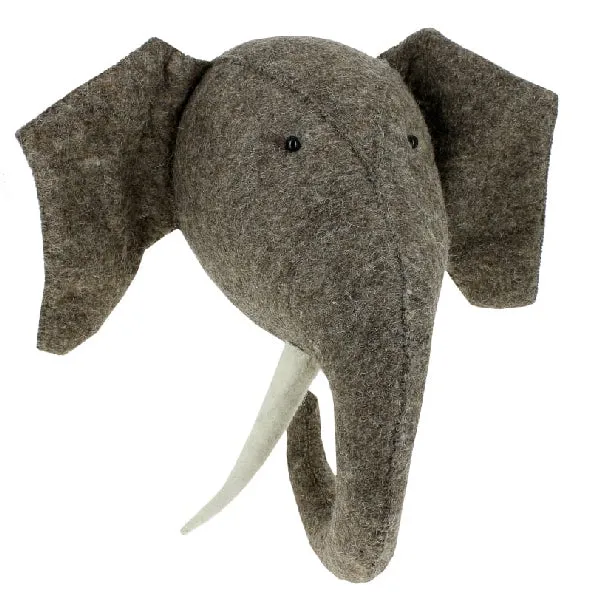 Fiona Walker Großer Elefant Tierkopf