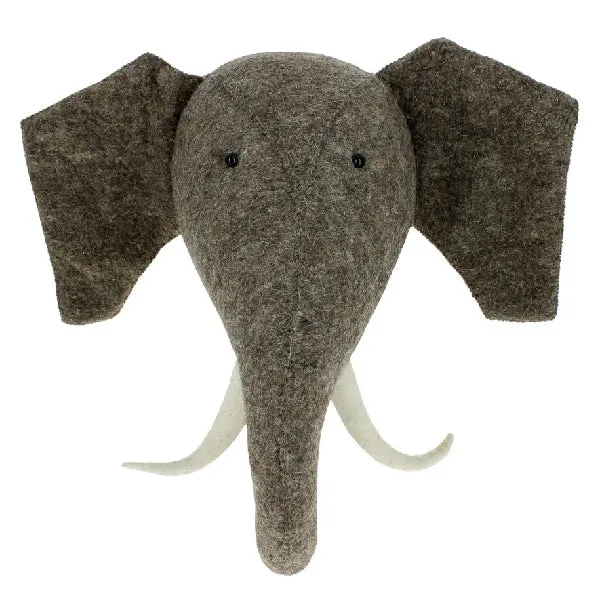Fiona Walker Großer Elefant Tierkopf