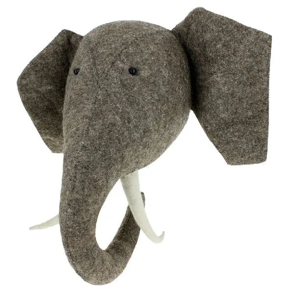 Fiona Walker Großer Elefant Tierkopf