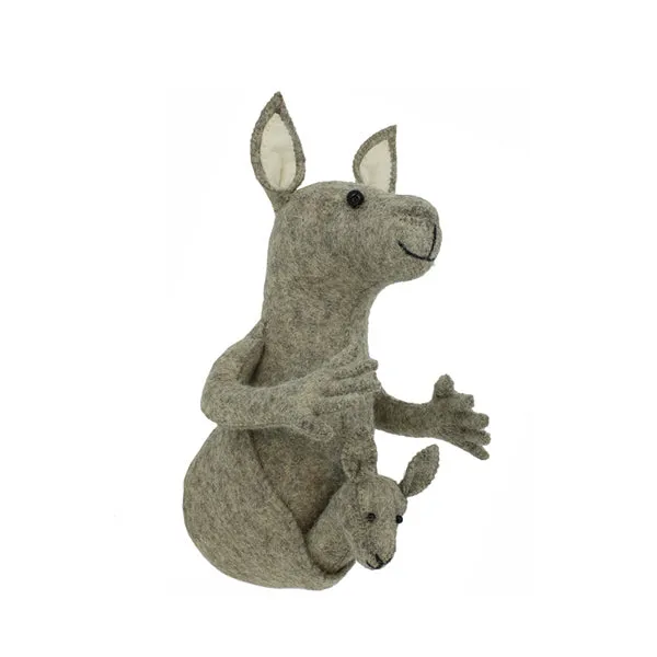 Fiona Walker Mini Tierkopf – Känguru