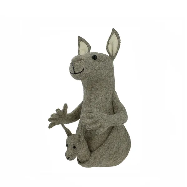 Fiona Walker Mini Tierkopf – Känguru