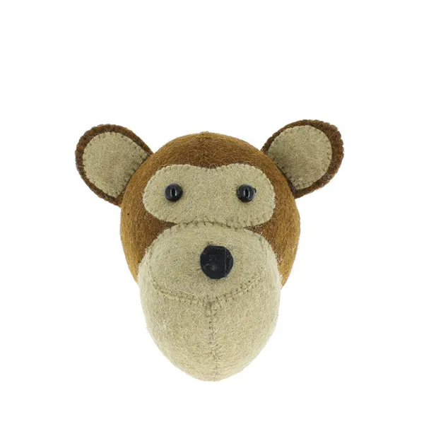 Fiona Walker Mini Tierkopf – Affe