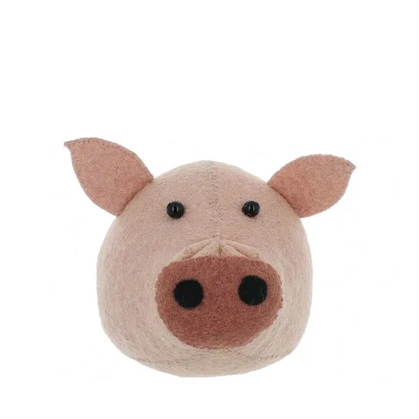 Fiona Walker Mini-Tierkopf – Schwein