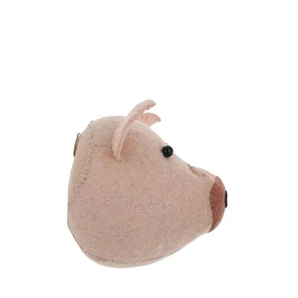 Fiona Walker Mini-Tierkopf – Schwein