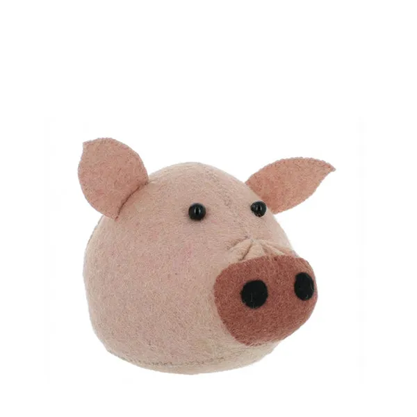 Fiona Walker Mini-Tierkopf – Schwein