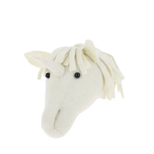 Fiona Walker Mini Tierkopf – Einhorn