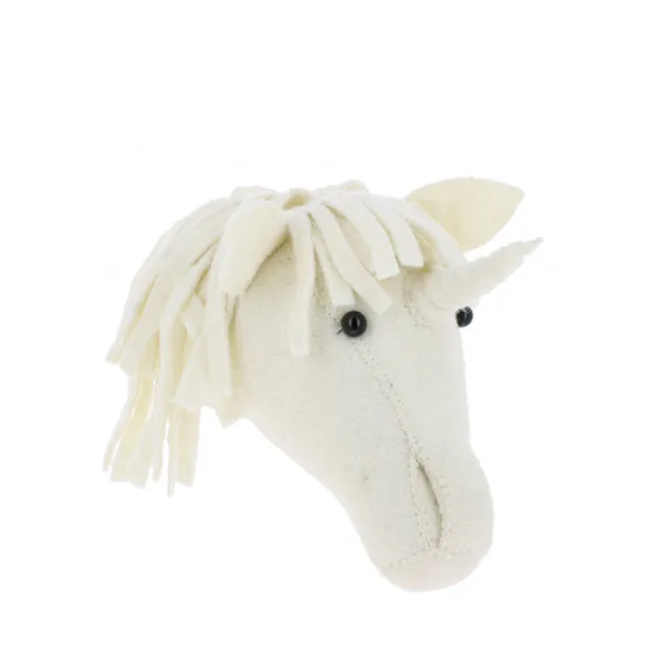 Fiona Walker Mini Tierkopf – Einhorn