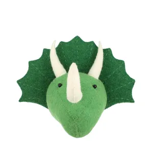 Fiona Walker Mini-Dinosaurierkopf – Triceratops