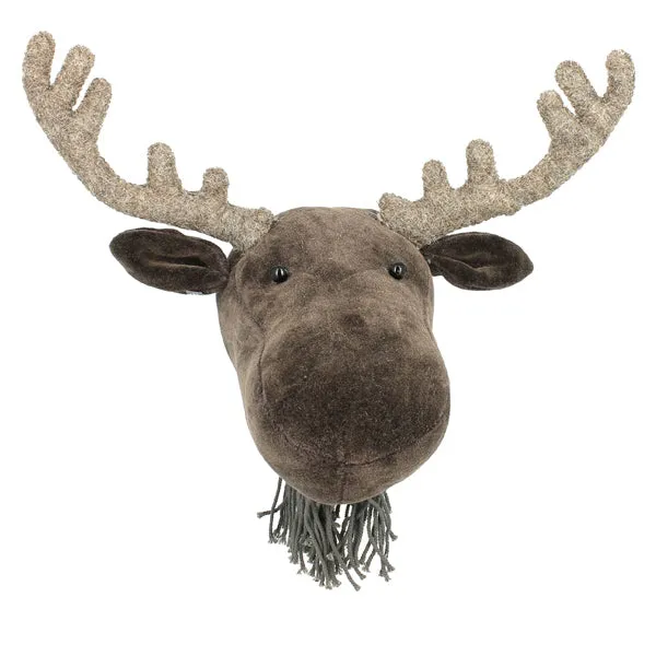 Fiona Walker Mini Velvet Tierkopf – Elch