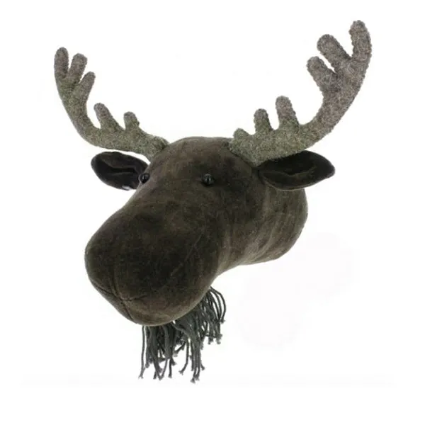 Fiona Walker Mini Velvet Tierkopf – Elch