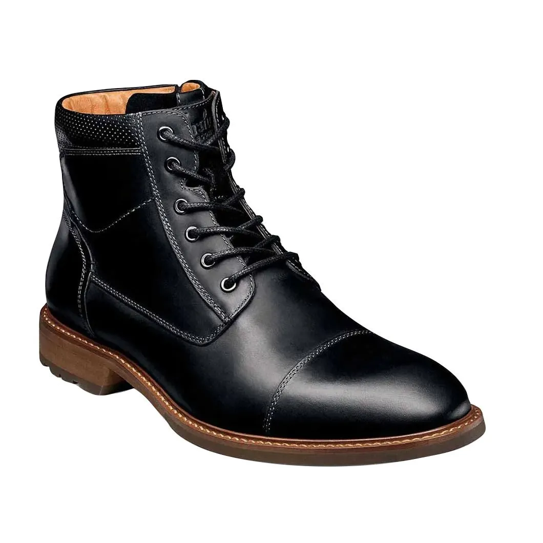 Florsheim Herren Lodge Cap Stiefel Schwarz