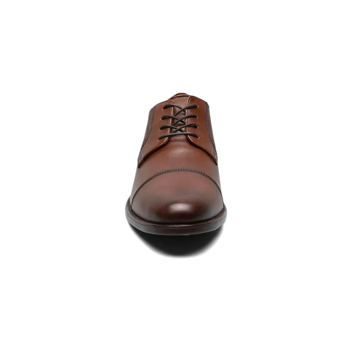 Florsheim Herren Midtown Cap Toe Oxford Cognac Leder