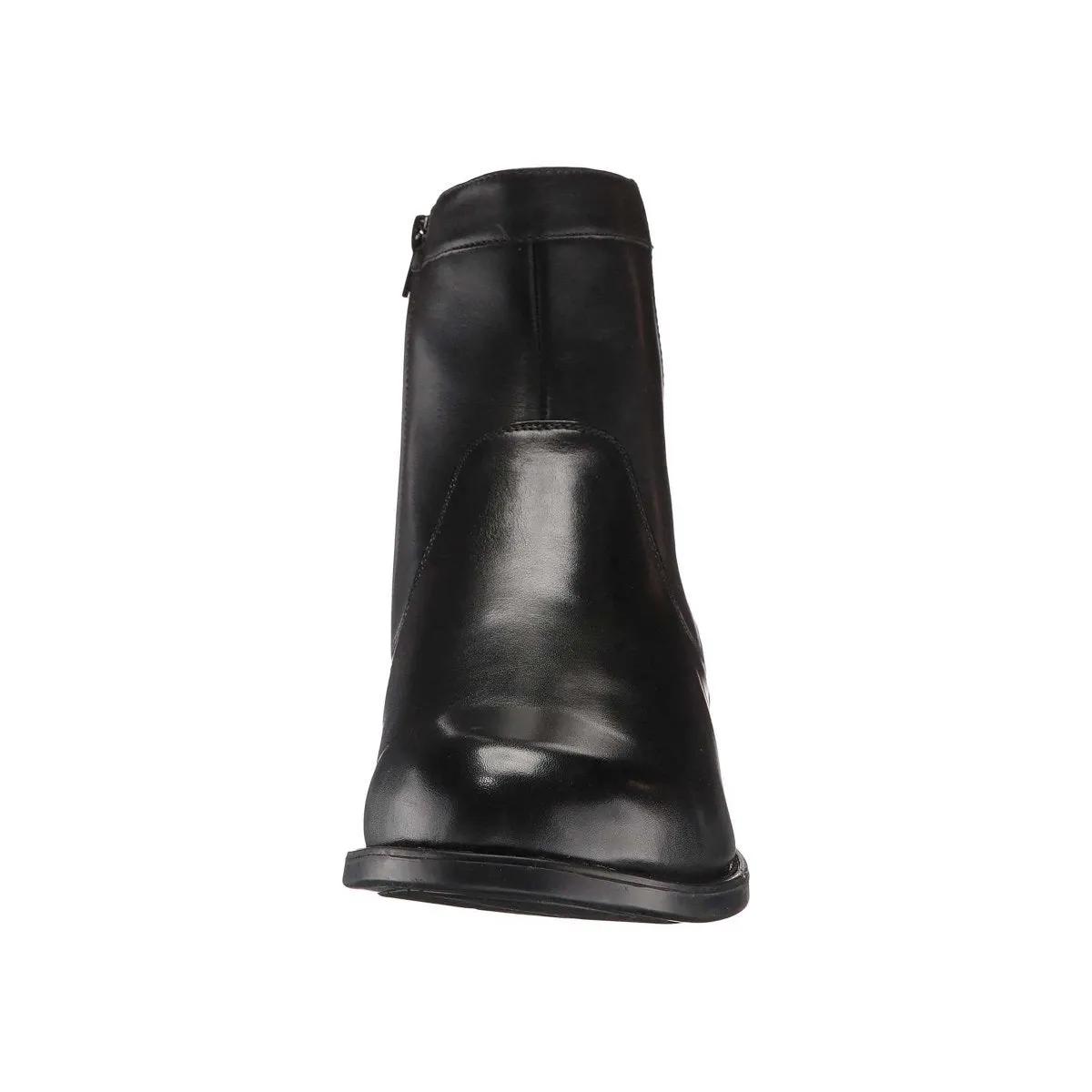 Florsheim Herren Midtown Plain Toe Reißverschluss-Stiefel Schwarz