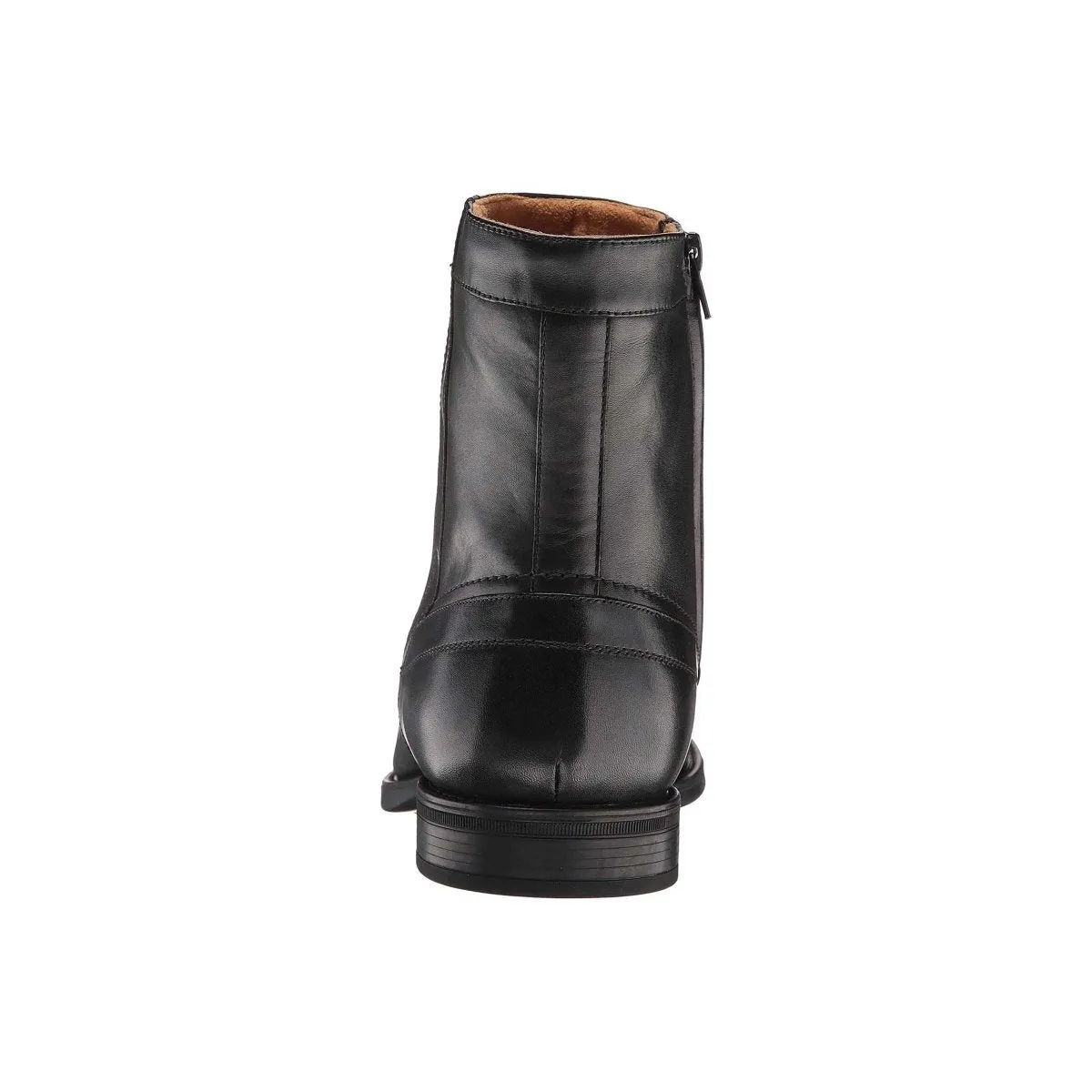 Florsheim Herren Midtown Plain Toe Reißverschluss-Stiefel Schwarz