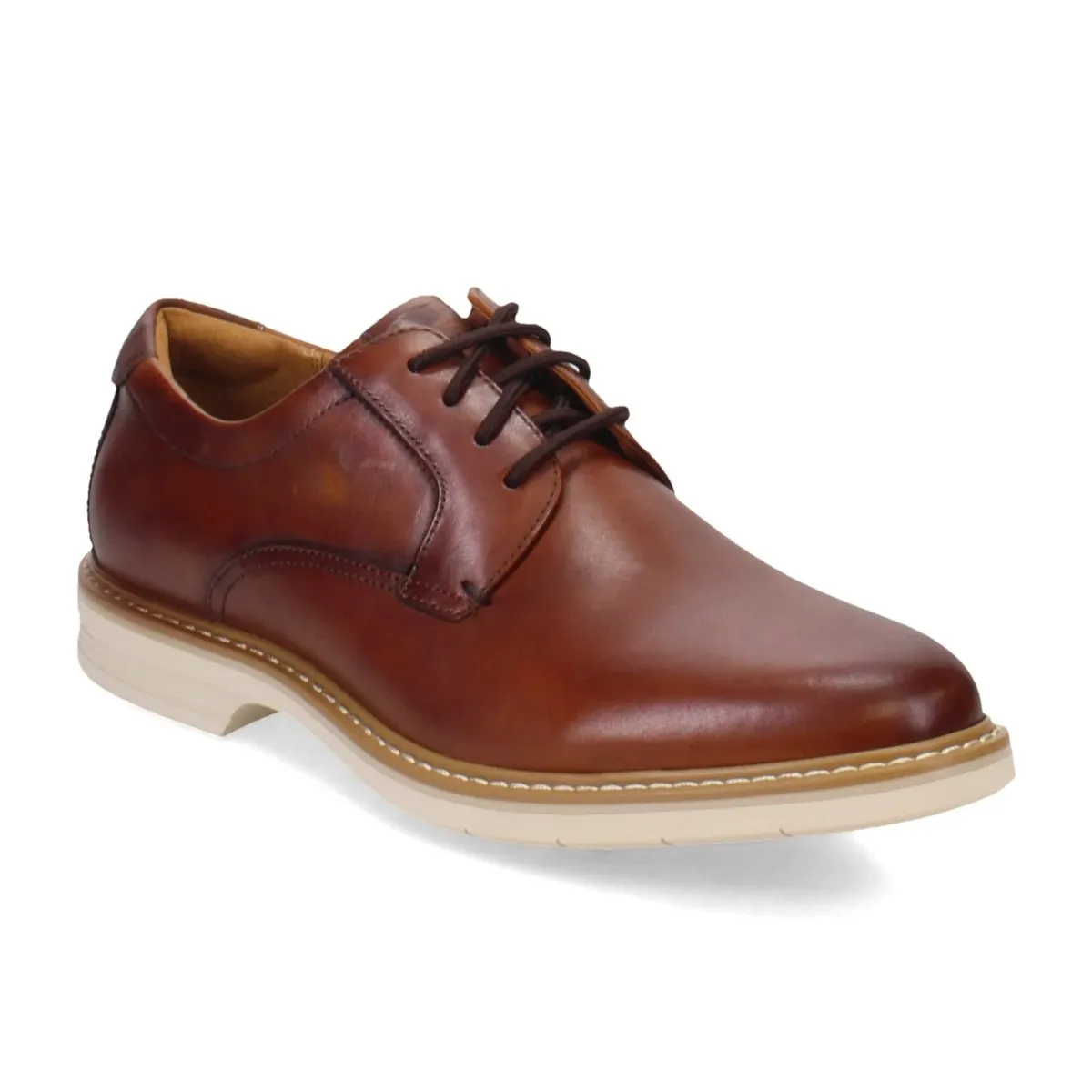 Florsheim Herren Norwalk Plain Toe Oxford Cognac
