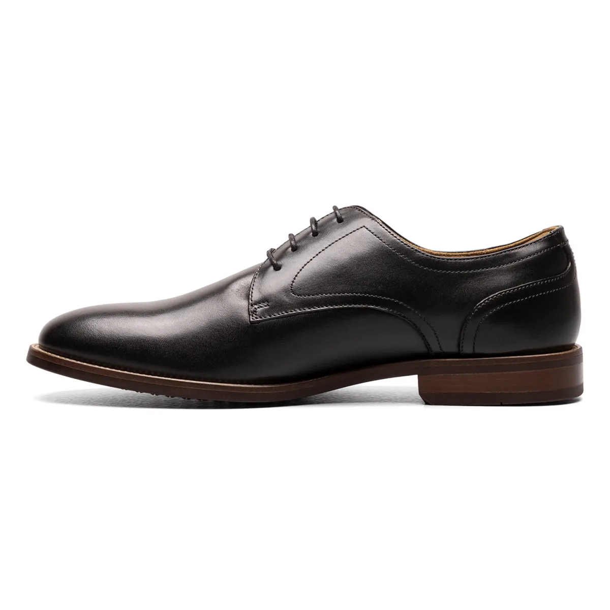 Florsheim Herren Rucci Plain Toe Oxford Schwarz Leder