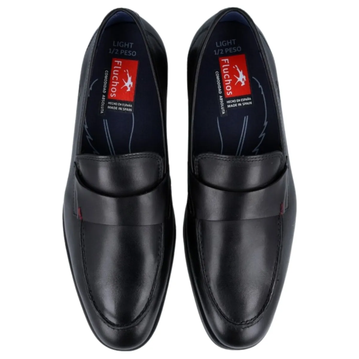 Fluchos Herren Asgard Habana Schwarz Leder
