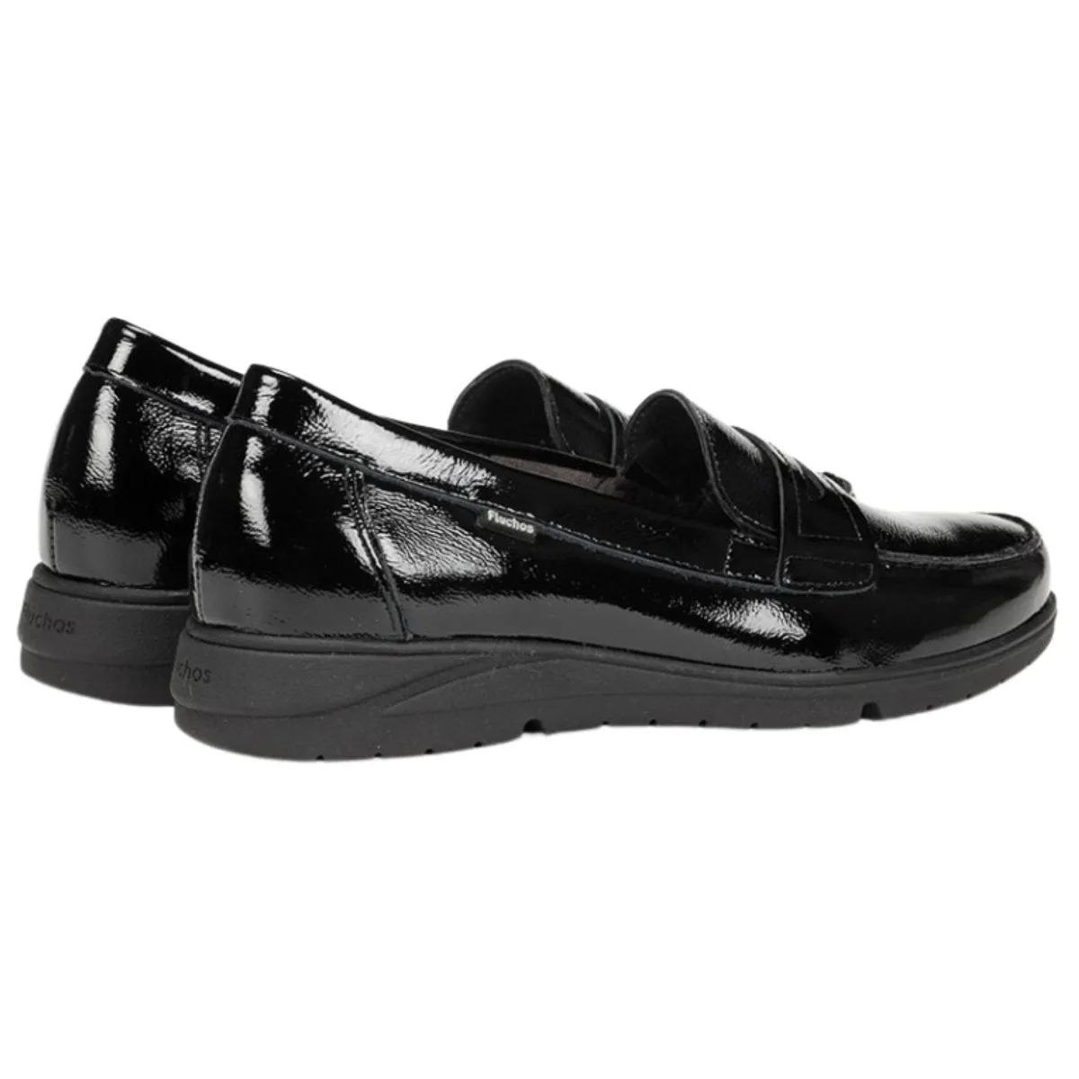 Fluchos Damen Styll F1835 Hochglanz Schwarz