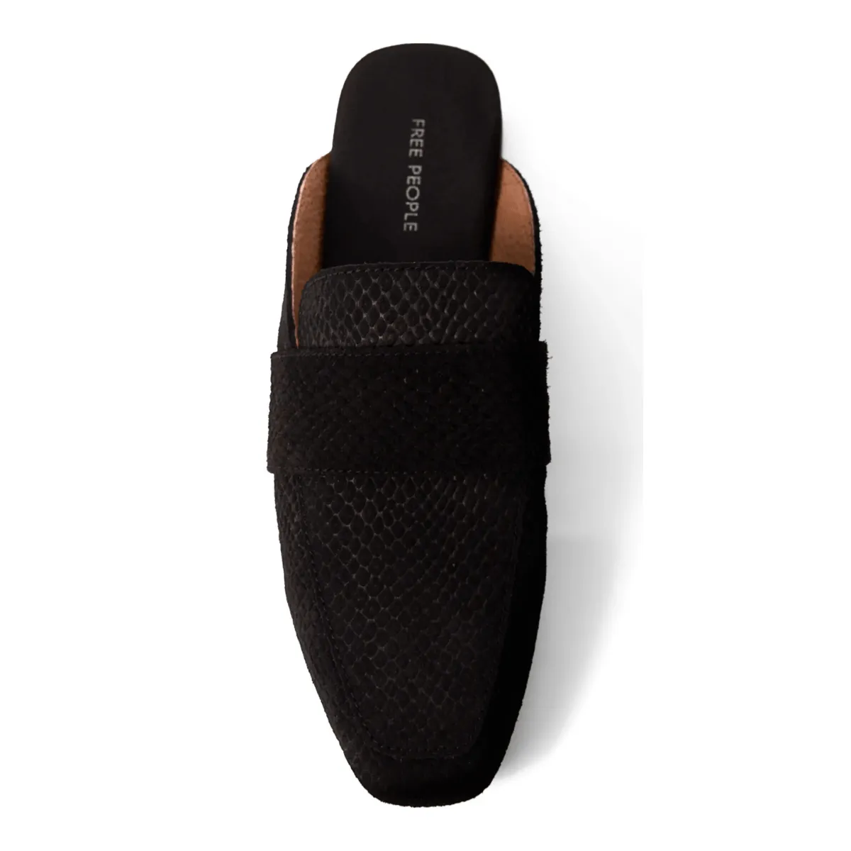 Free People Damen At Ease Wildleder in Schwarz